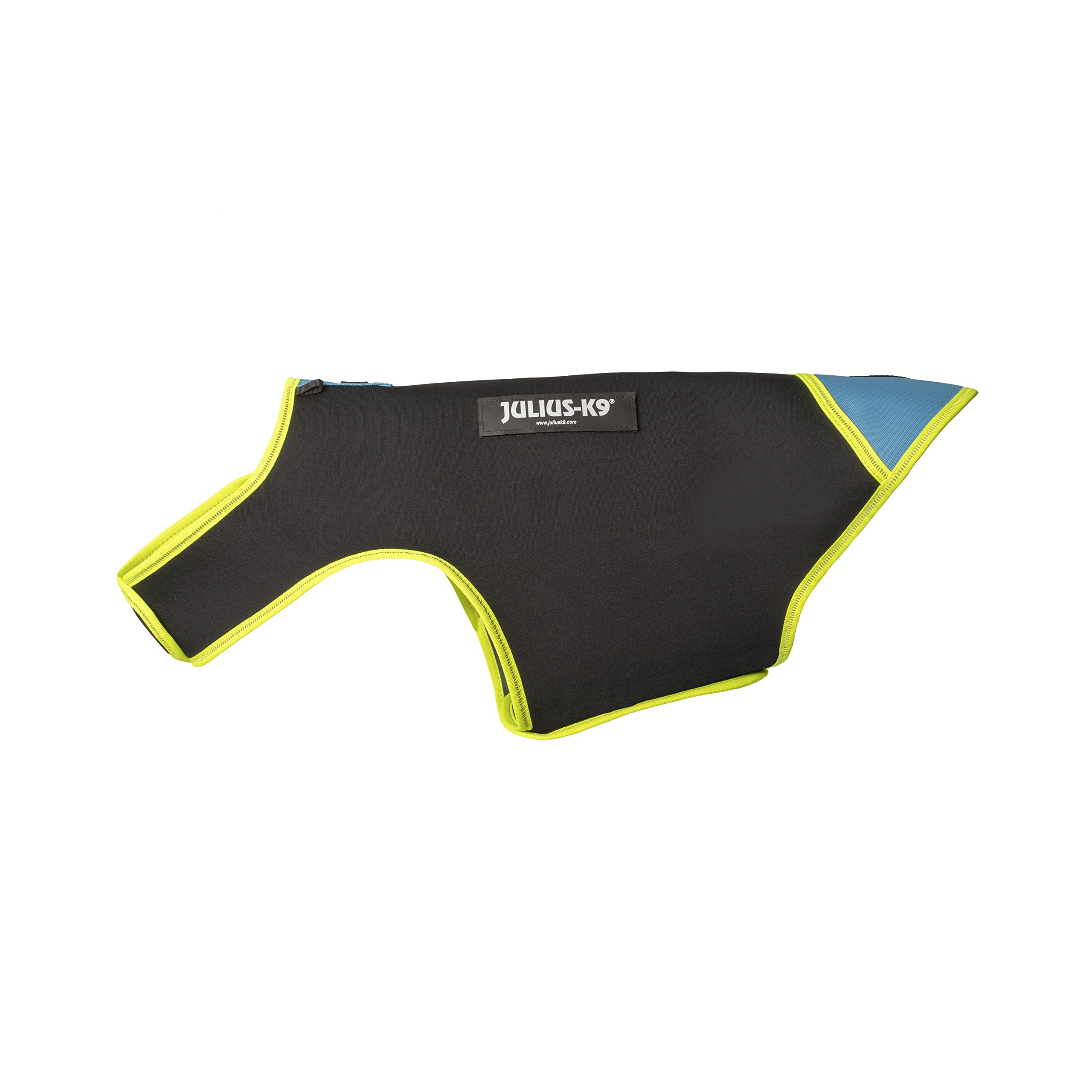 julius-k9-idc-neoprene-hundekleidung-gr-e-l-schwarz-aquamarine-wasserfeste-neopr image 1