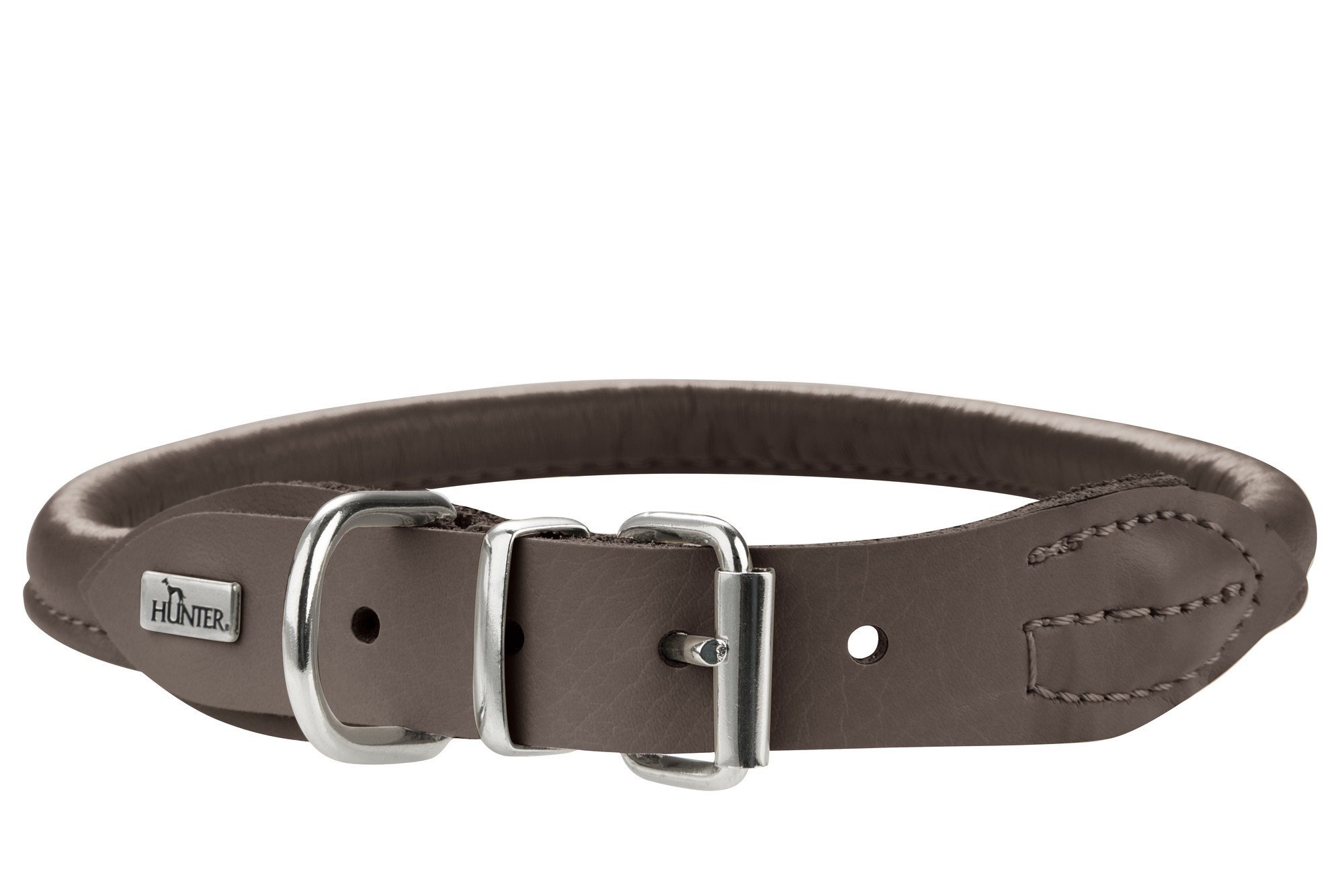 hunter-round-soft-elk-hundehalsband-elchleder-cognac-gr-e-55-fellschonend-rundge image 5