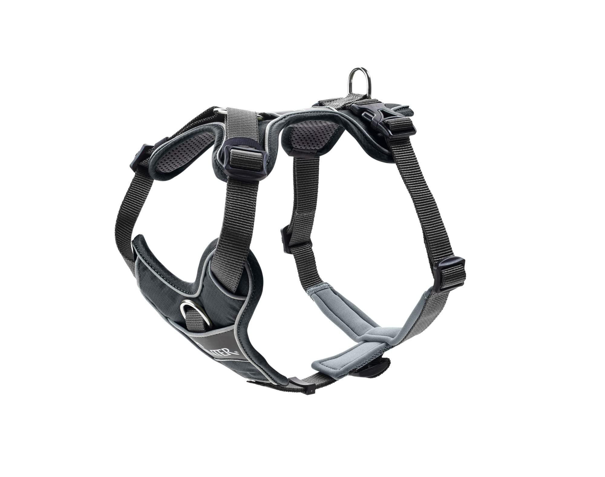 hunter-divo-hundegeschirr-nylon-mit-neopren-mesh-polsterung-3m-scotchlite-reflek image 1
