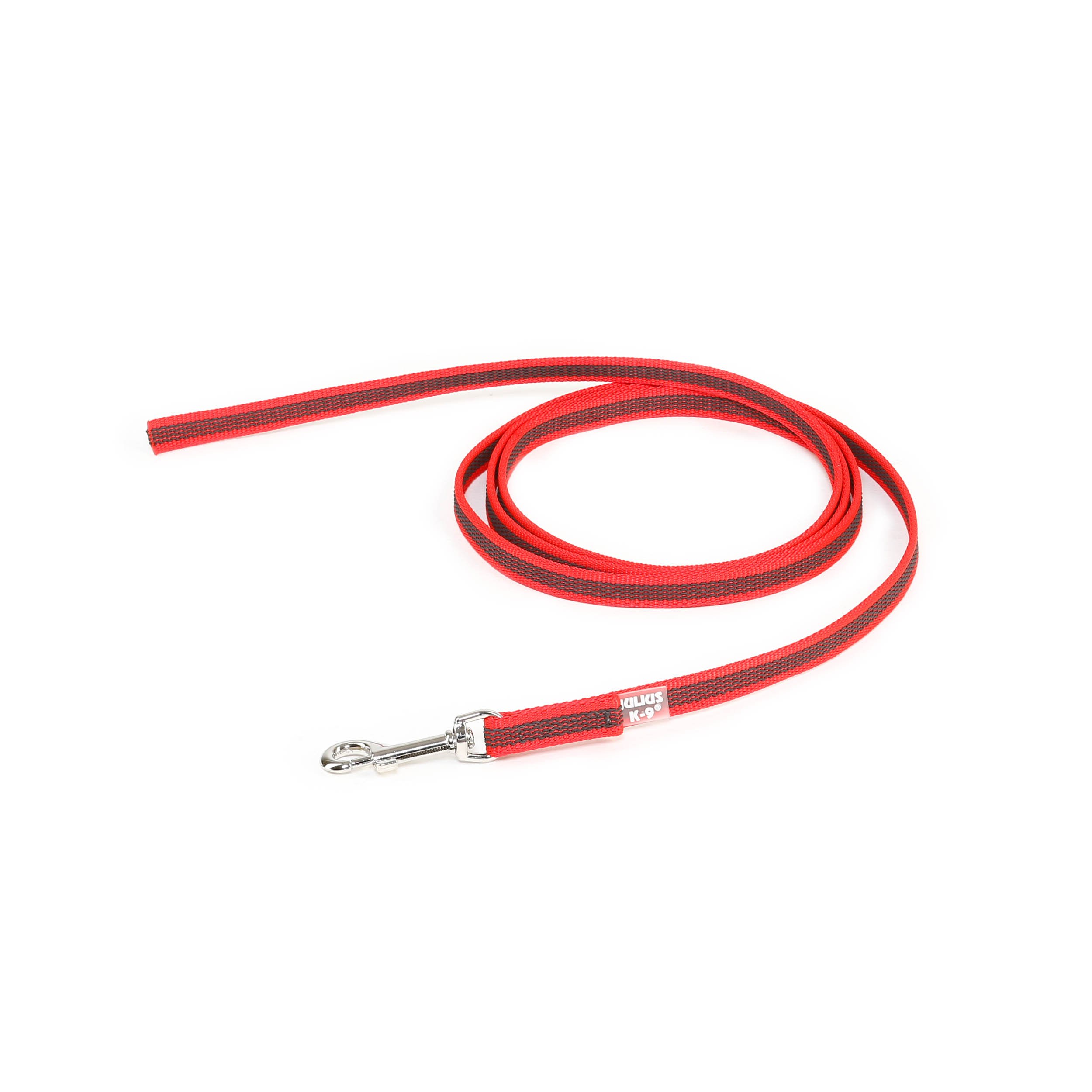 julius-k9-idc-color-gray-gumierte-leine-20-mm-x-1-2-m-mit-schlaufe-blau-grau image 5