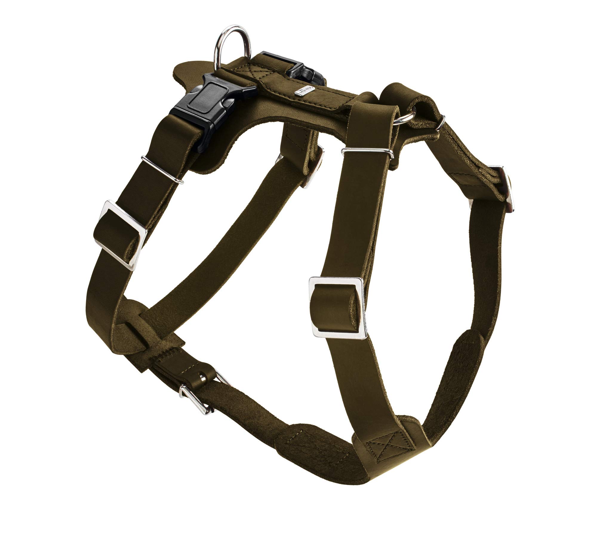 hunter-aalborg-y-hundegeschirr-leder-dreifach-verstellbar-s-m-1-cognac image 7