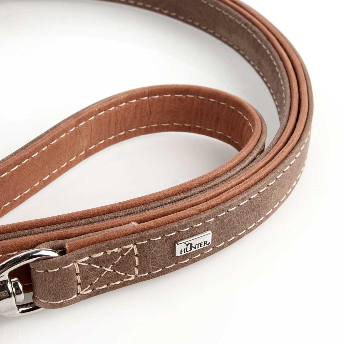 hunter-porto-verstellbare-hundef-hrleine-1-5-x-200-cm-tabak-cognac-pflanzlich-ge image 7