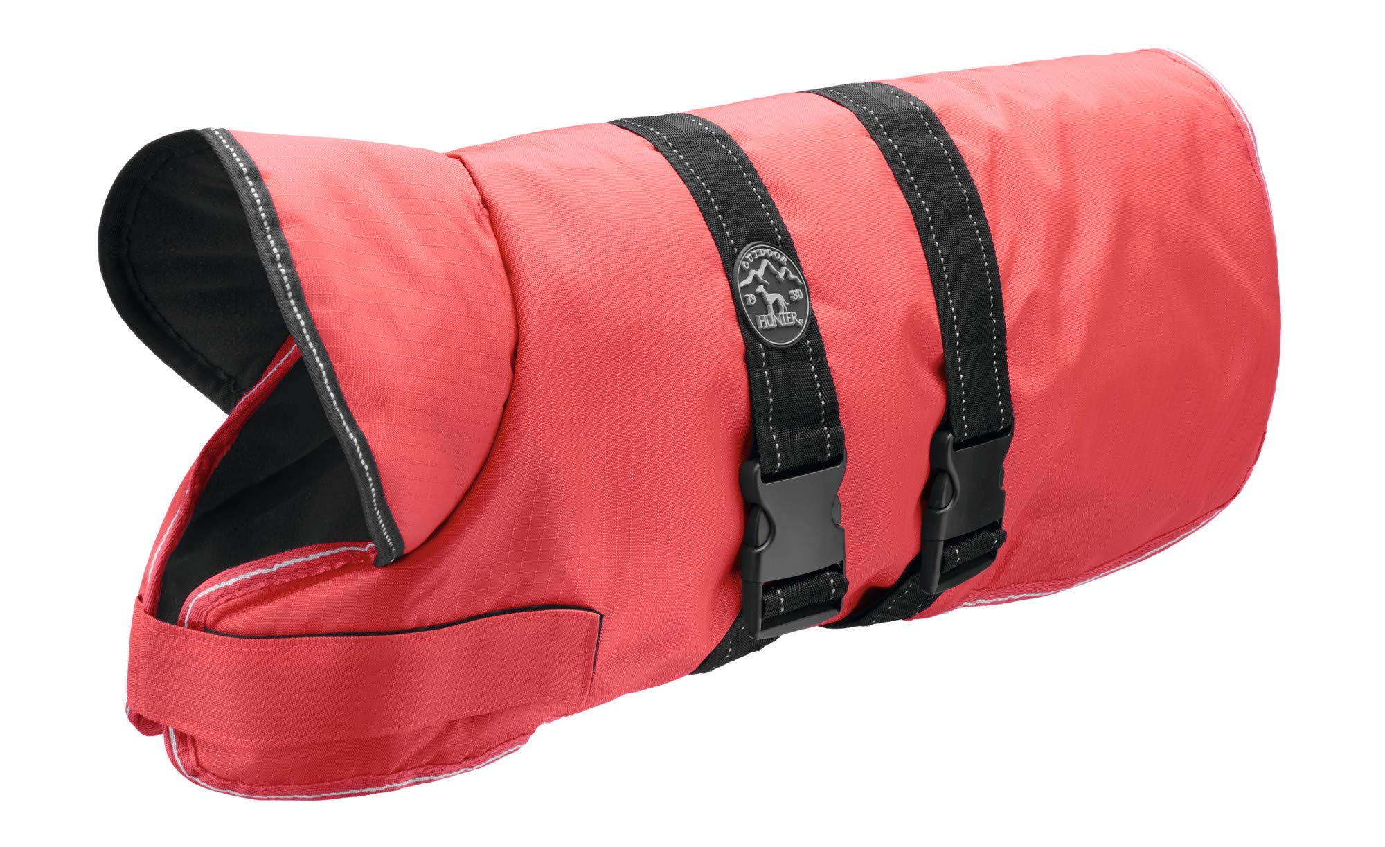 hunter-hundemantel-denali-40-cm-w-rmed-mmender-winterhundemantel-rot-taupe image 8