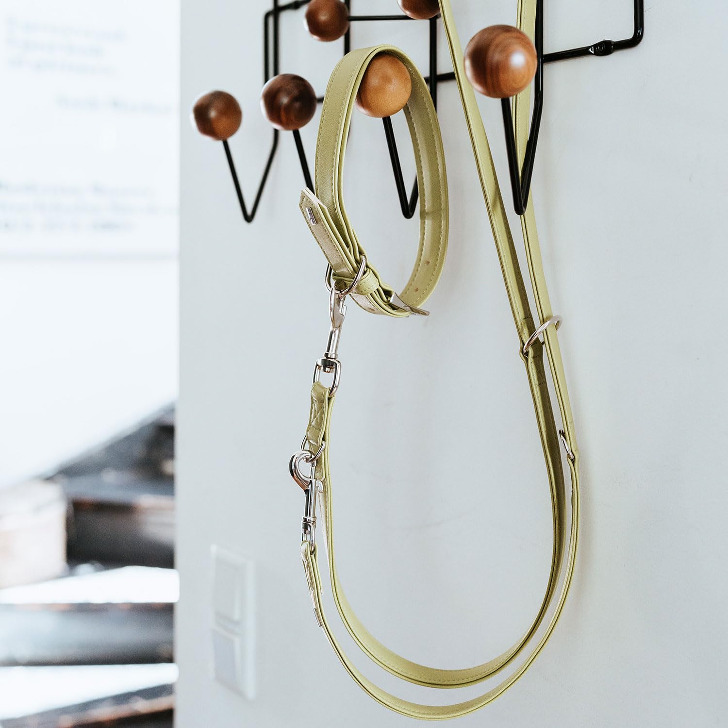 hunter-amalfi-verstellbare-hundeleine-vegan-kunstleder-in-nappa-optik-3-fach-ver image 6