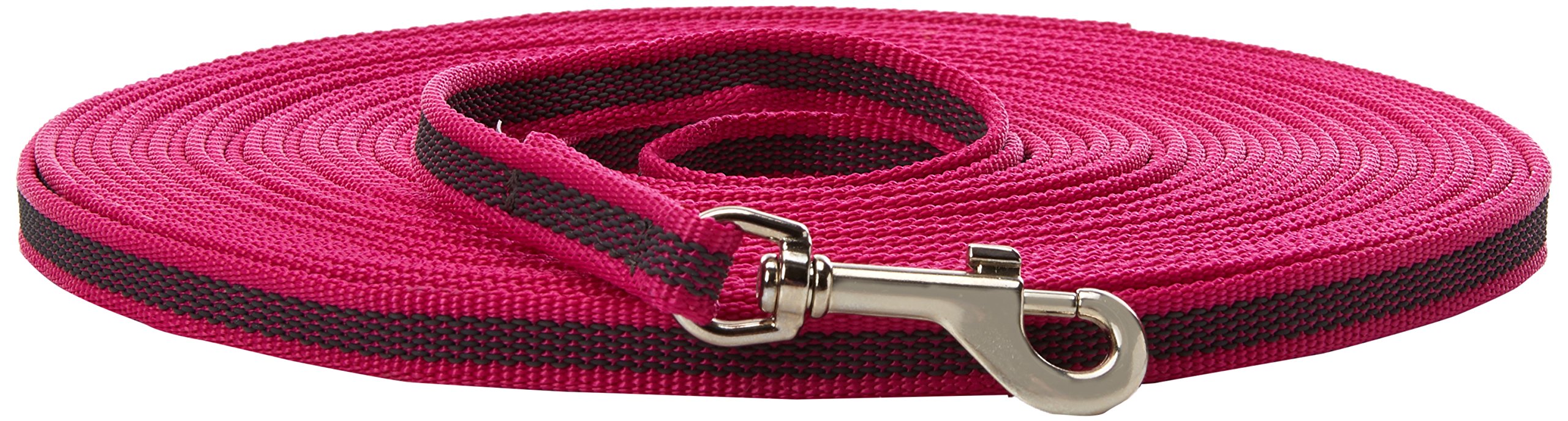 julius-k9-idc-color-gray-gumierte-leine-20-mm-x-1-2-m-mit-schlaufe-blau-grau image 2