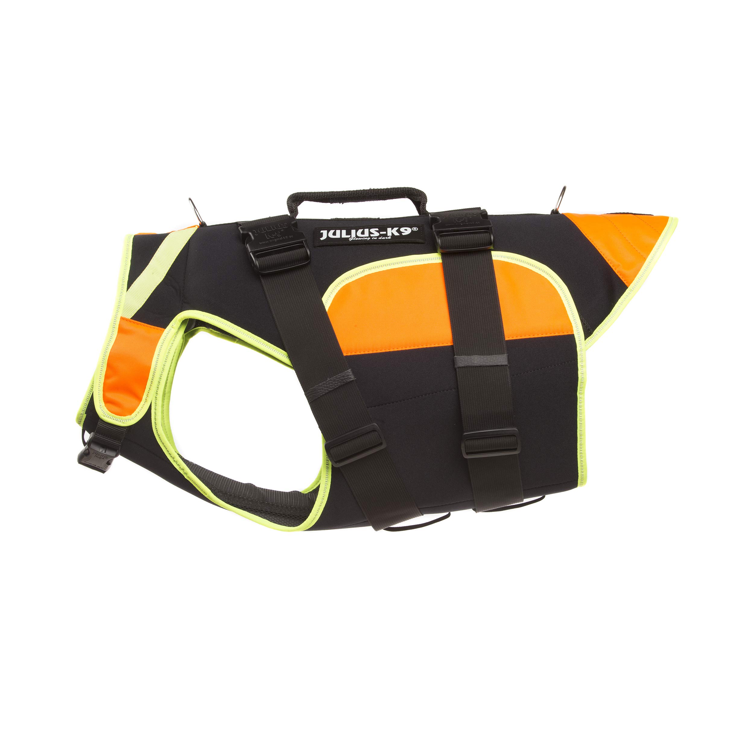 julius-k9-idc-multifunktions-hundeweste-3in1-gr-e-s-schwarz-uv-orange-schwimmhil image 7
