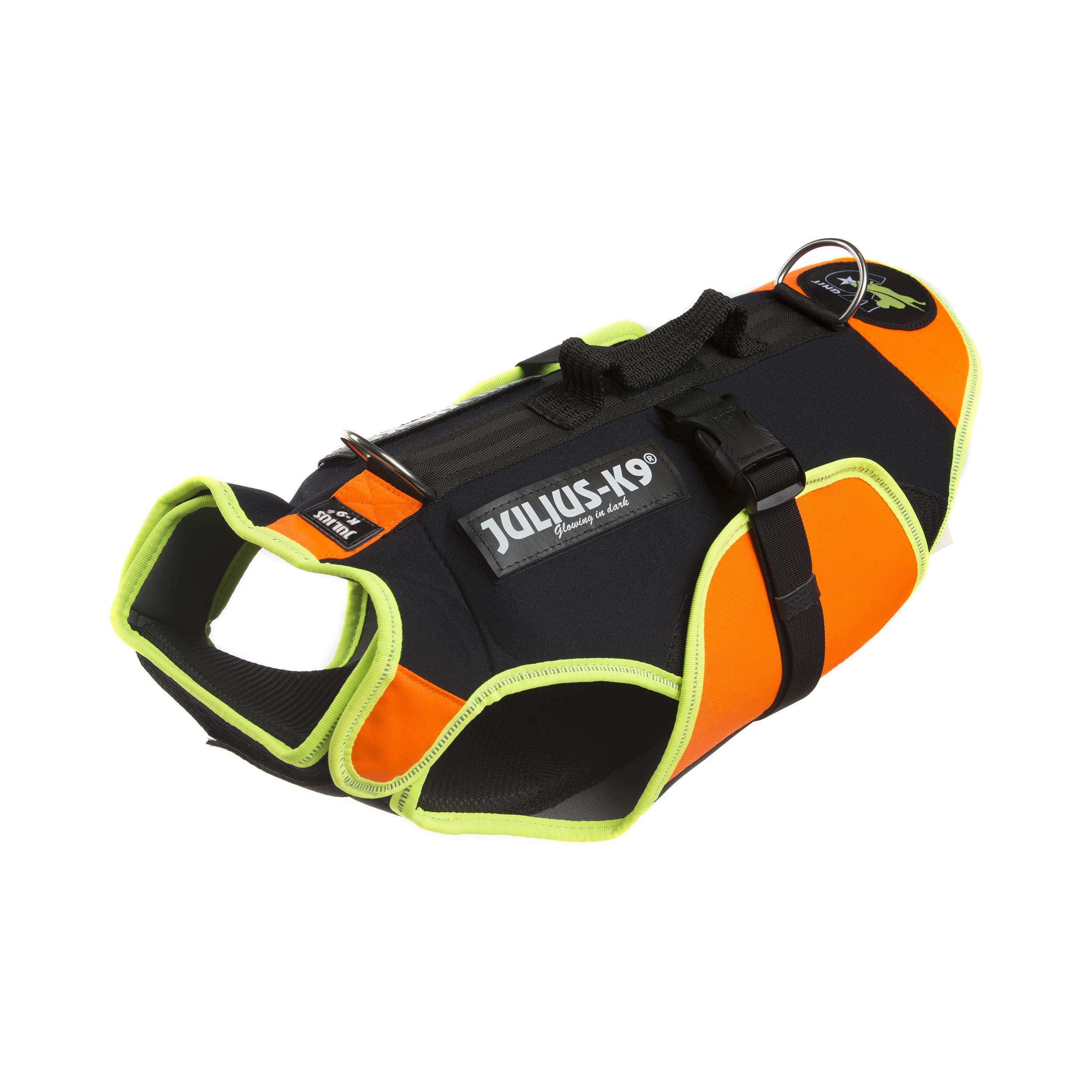 julius-k9-idc-multifunktions-hundeweste-3in1-gr-e-s-schwarz-uv-orange-schwimmhil image 2