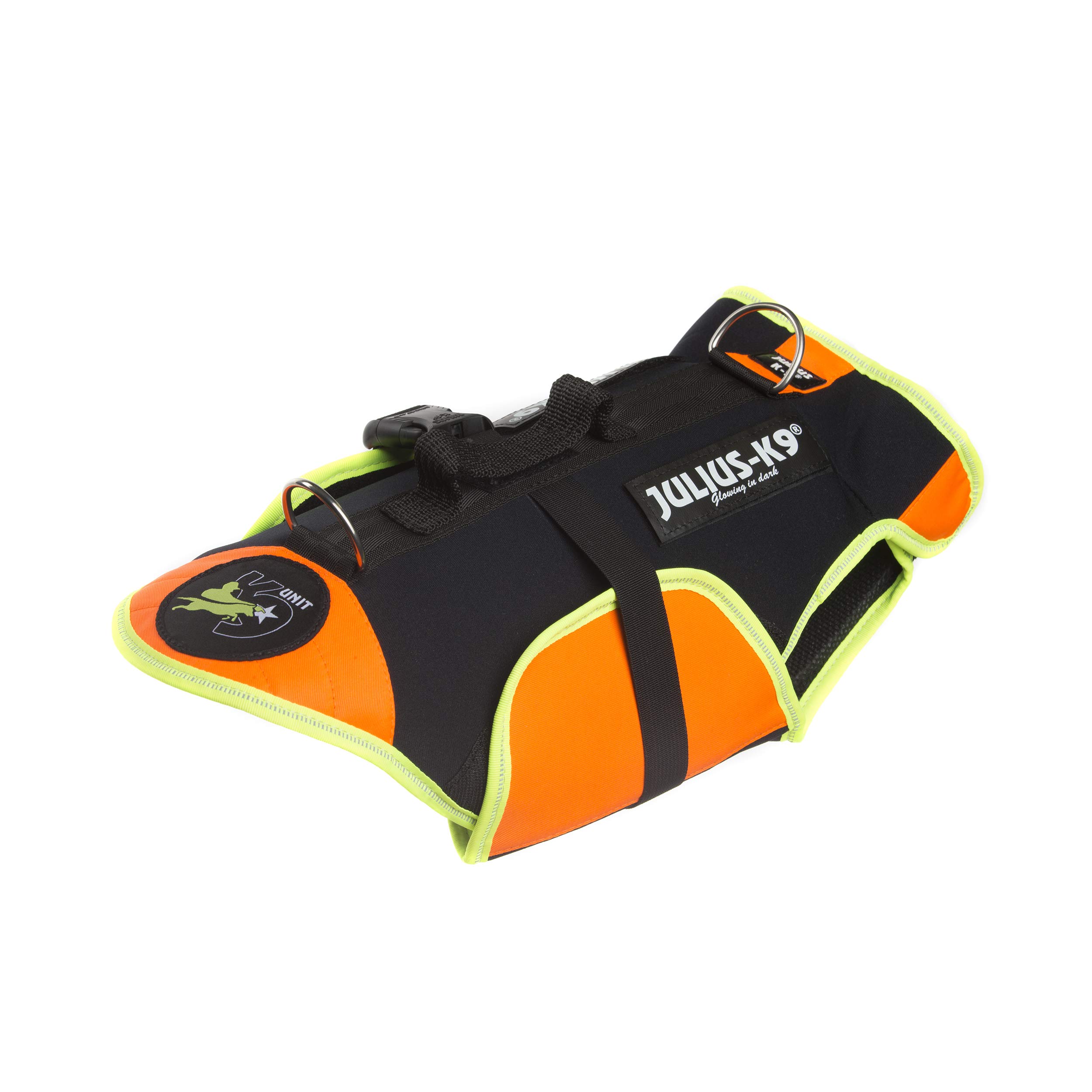 julius-k9-idc-multifunktions-hundeweste-3in1-gr-e-s-schwarz-uv-orange-schwimmhil image 3