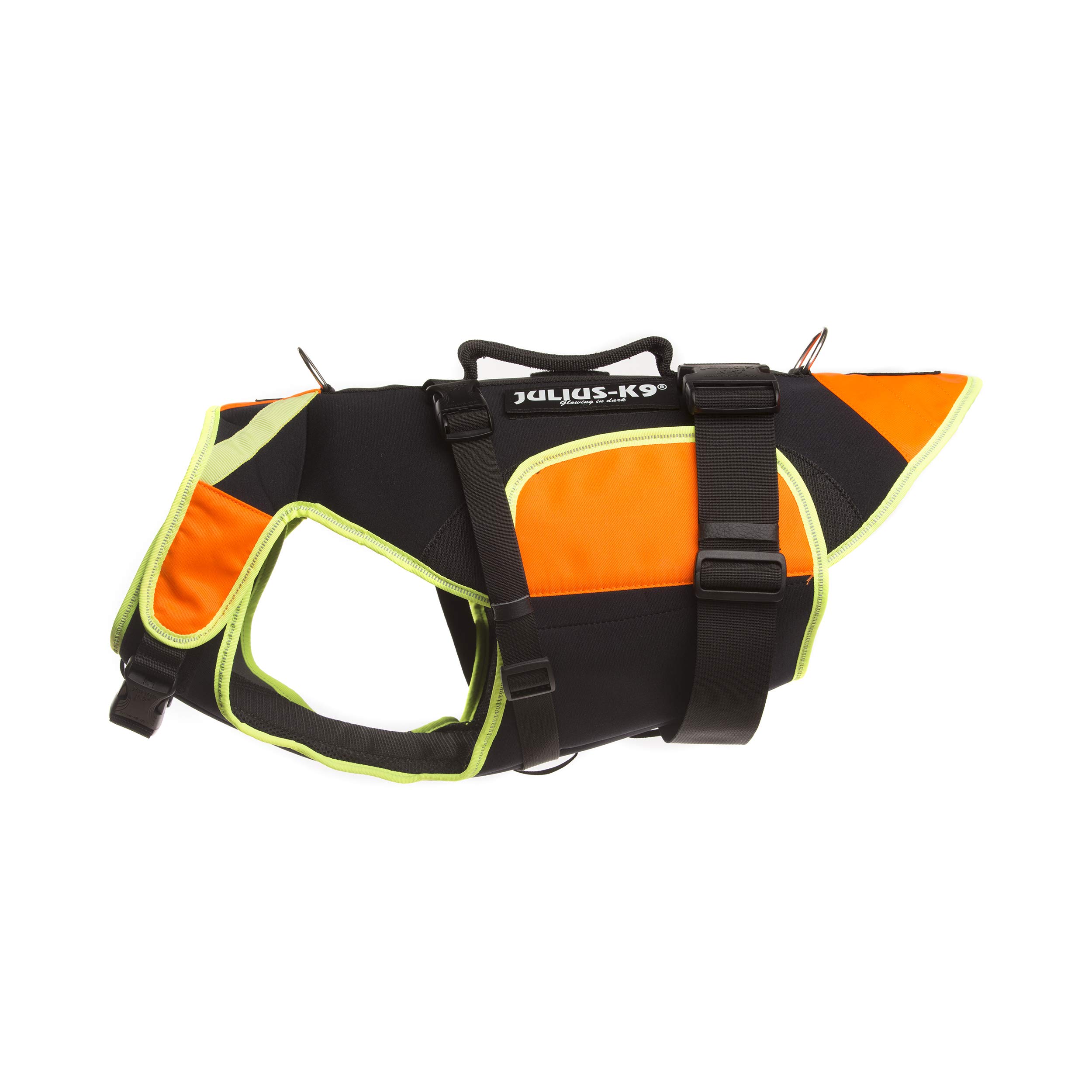 julius-k9-idc-multifunktions-hundeweste-3in1-gr-e-s-schwarz-uv-orange-schwimmhil image 8