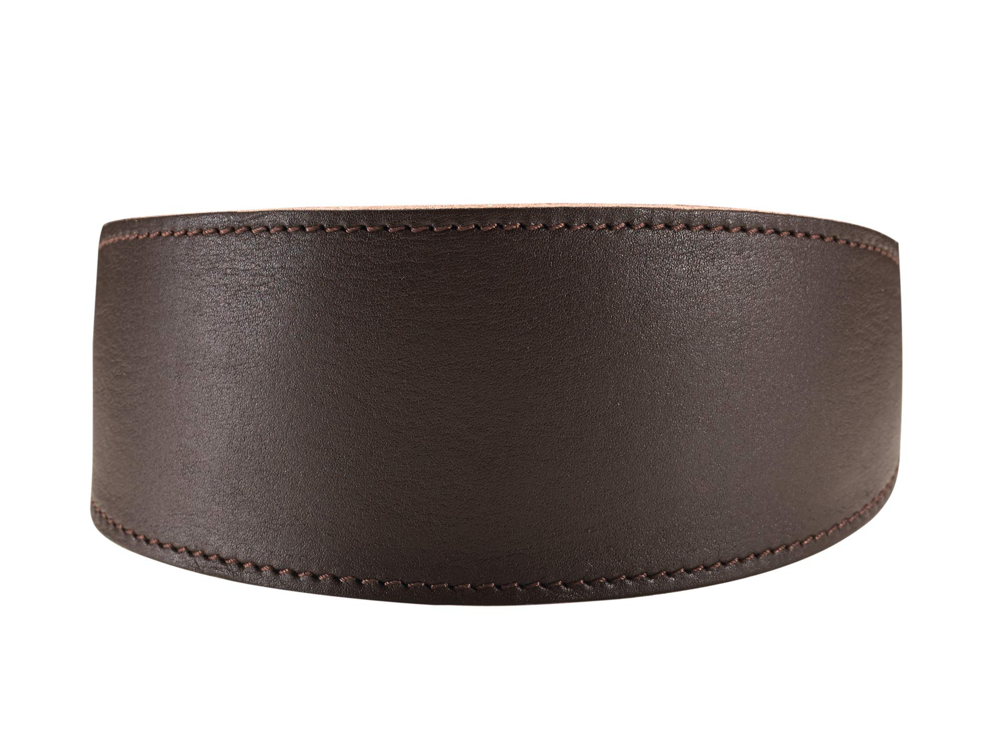 hunter-super-soft-windhundhalsband-leder-gepolstert-gr-e-32-xs-25-28-cm-dunkelbr image 1